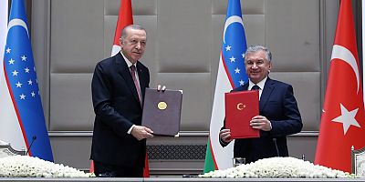 Cumhurbaşkanı Erdoğan: Özbekistan ile ticaret hacmimizi 10 milyar dolar seviyesine çıkaracağız