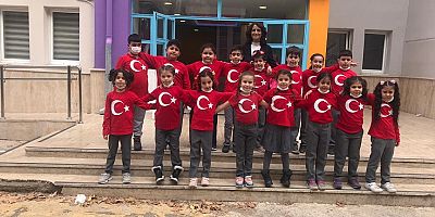 Farabi ilkokul Öğrencileri 29 Ekim’i coşkuyla kutladı